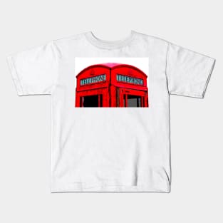 Red Phone Box Kids T-Shirt